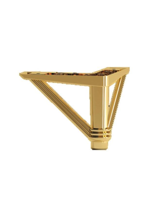 Mis Kanepe Koltuk Baza Sehpa Tv Ünitesi Ayak Pars 12 Cm Pirinç Kaplama - Image 1