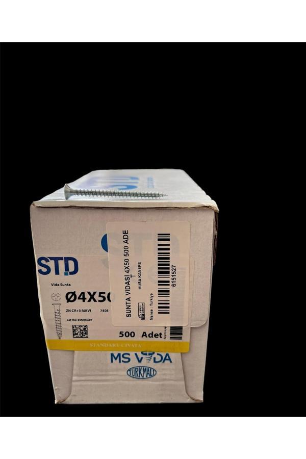 Std Sunta Vıdası 4X50 500 Adet - Image 1