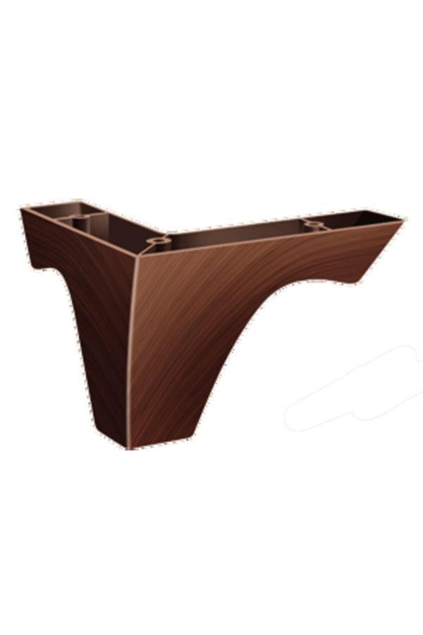 Mis Kanepe Koltuk Baza Sehpa Tv Ünitesi Plastik Ayak Yeni Nova 10 Cm Ceviz - Image 1