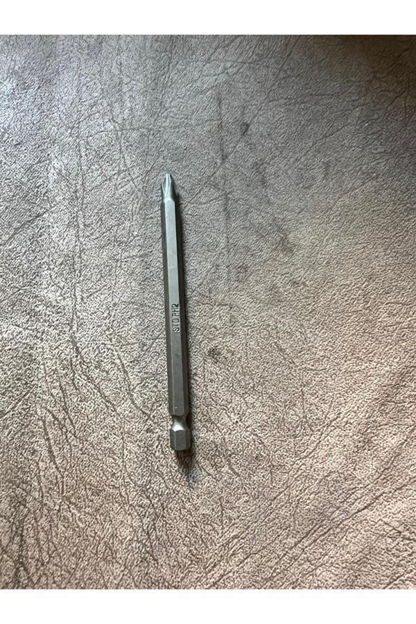 Std Uç Yıldız Matkap Ucu Vidalama Ph2 X 100 Mm (Uzun Boy 10 Cm) 3 Adet - Image 1