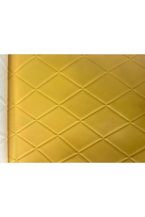 Musa Kanepe Suni Deri Mobilya Ve Oto Döşeme Için Ideal Metre Deri Baklava Desenli - Image 1