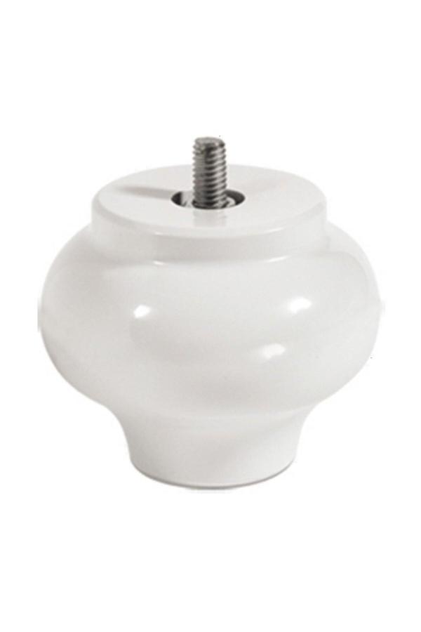 Mis Kanepe Koltuk Baza Sehpa Tv Ünitesi Ayak Ebru 7.5 Cm Beyaz - Image 1