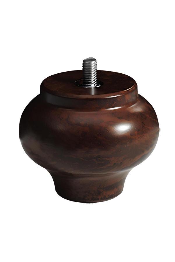 Mis Kanepe Baza Mobilya Sehpa Ayağı 7,5Cm Plastik Kalın Diş Ebru (4 Adet) - Image 1