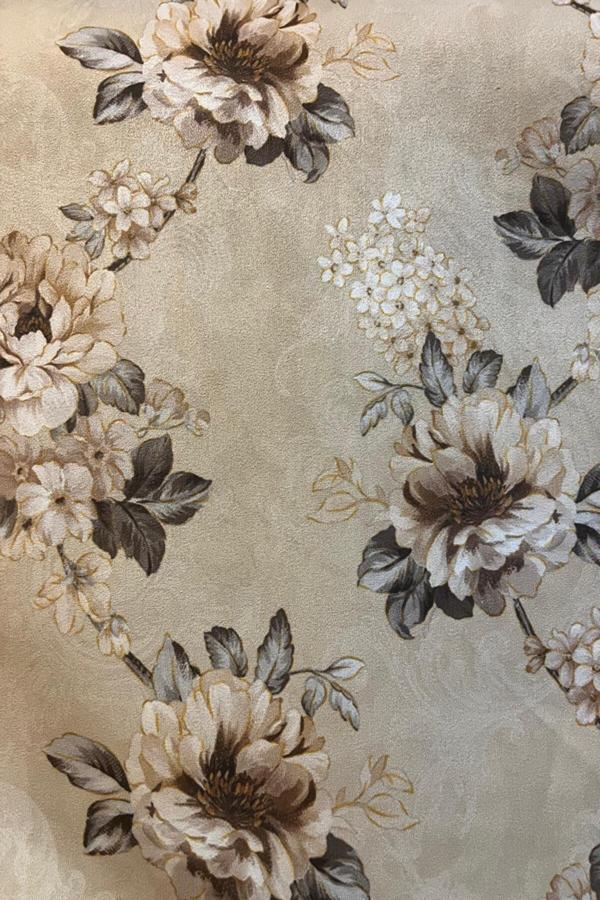 Musa Kanepe Döşemelik Kumaş-Yıkanabilir Kumaş-Dijital Baskılı-Çiçek Desenli Koltuk Kumaşı - Image 1