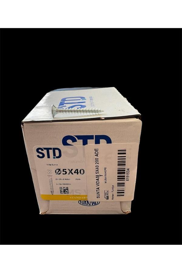 Std Sunta Vıdası 5X40 200 Adet - Image 1