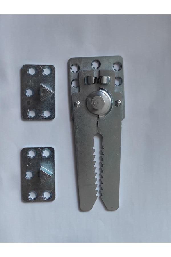 Musa Kanepe Metal Köşe Koltuk Birleştirici Aparatı Kapalı Yay (Timsah) (1 Erkek 2 Dişi ) - Image 1