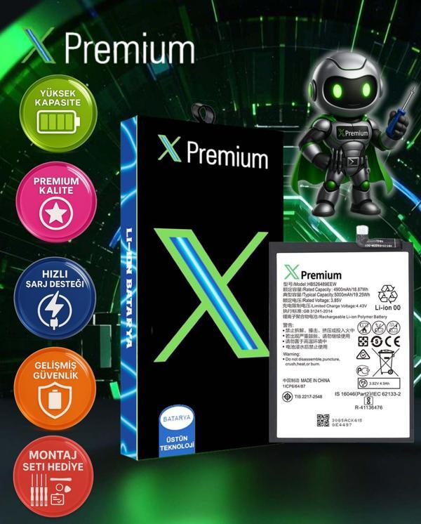Xpremium Huawei enjoy 10e Uyumlu Batarya Pil Süper Yüksek Kalite 4900/5000 mAh HB526489EEW - Image 1