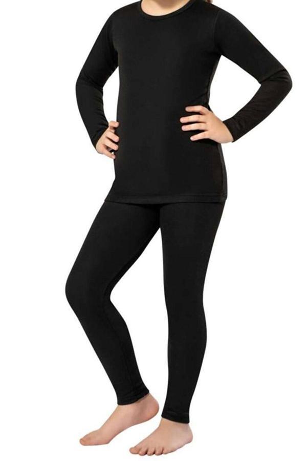 Kız Çocuk Termal İçlik Atlet Termal İçlik Tayt Takımı - Image 1