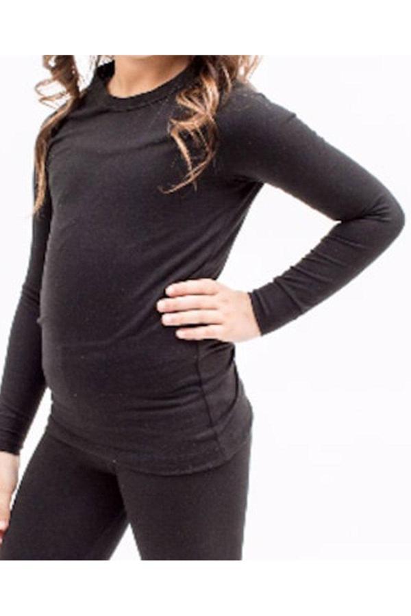 Tutku Kız Çocuk Termal Atlet Pamuklu Şardonlu İçlik Fanila - Image 1