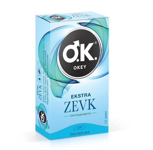 Okey Prezervatif Ekstra Zevk 10 Lu - Image 1