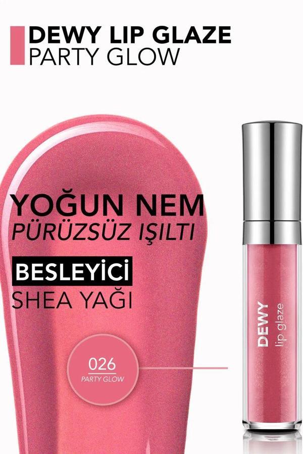 Flormar Dewy Lıp Glaze 026 Party Glow - Image 1