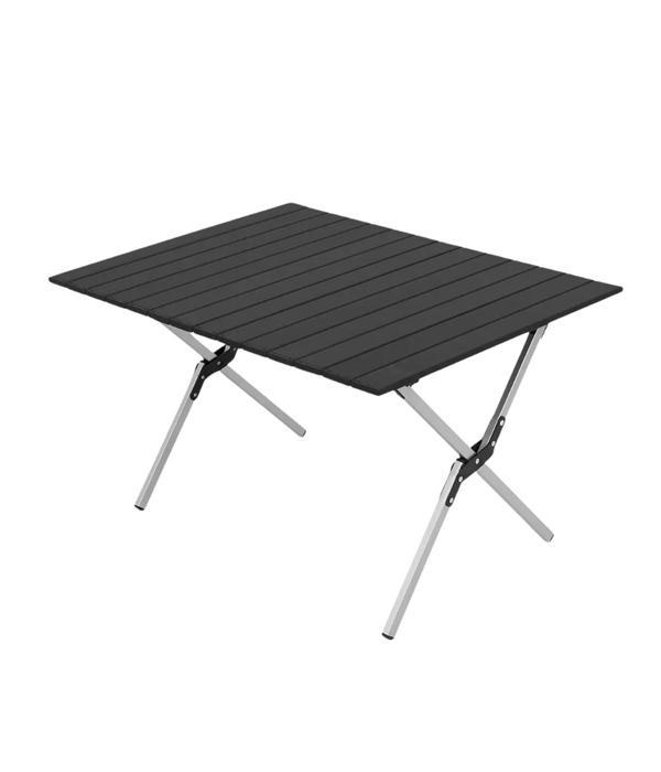 Yek Outdoor Portatif Alüminyum Kamp Masası Siyah 60x82x48cm - Image 1