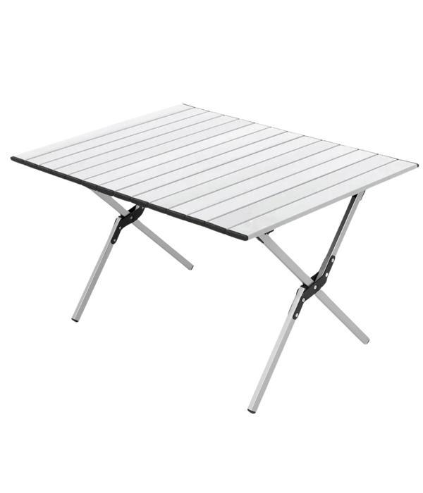 Yek Outdoor Portatif Alüminyum Kamp Masası Gri 60x82x48cm - Image 1