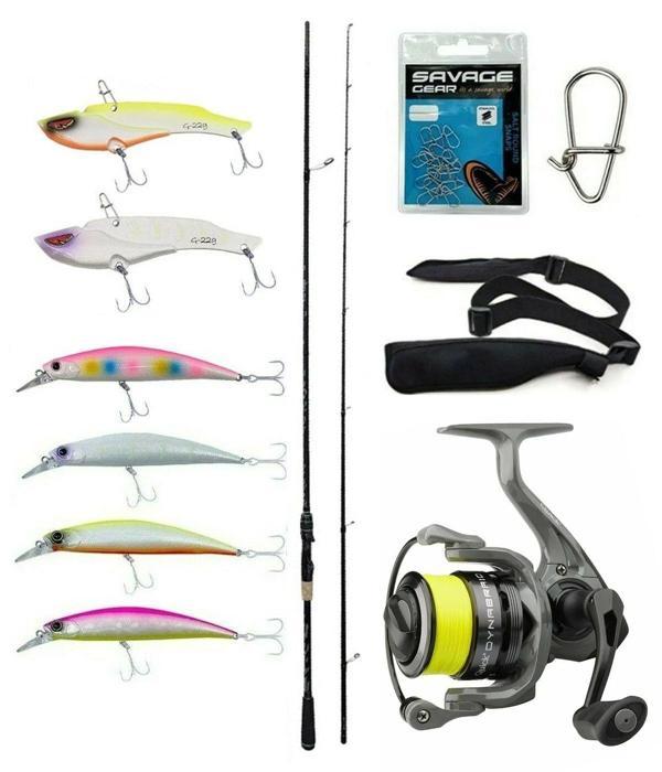 Yek Outdoor Spin Olta Seti Kendo Kenshi Pro 2.65m 10-35gr Olta Kamışı&Dam Quick Dynabraid 4 4000S FD 3+1BB Olta Makinesi - Image 1