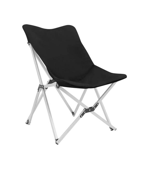 Yek Outdoor Portatif Alüminyum Katlanır Kamp Sadalyesi Siyah - Image 1