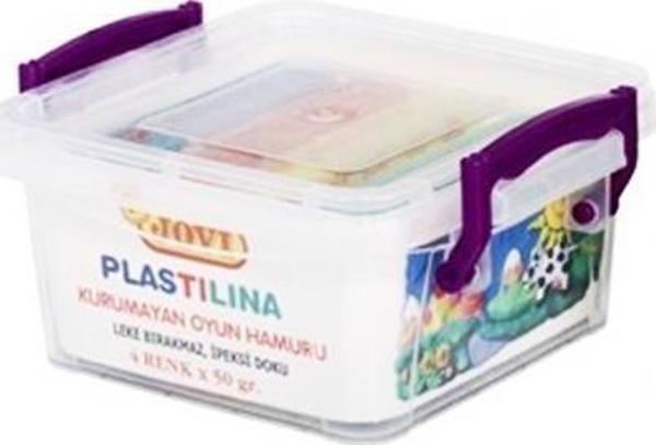 Jovi Plastilina 4 Renk Kurumayan Oyun Hamuru - Image 1