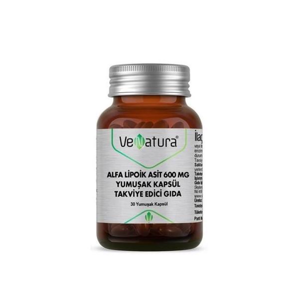 Venatura Alfa Lipoik Asit 600 MG 30 Kapsül - Image 1