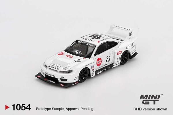 Mini GT 1:64 Nissan LB-Super Silhouette S15 Silvia Athlete - Diecast Model Araba MGT01054 - Image 1