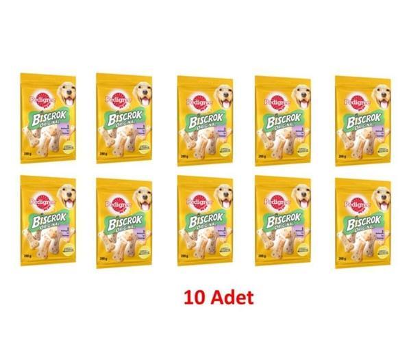 Pedigree Biscrok Köpek Ödül Bisküvisi 10 X 200 gr - Image 1