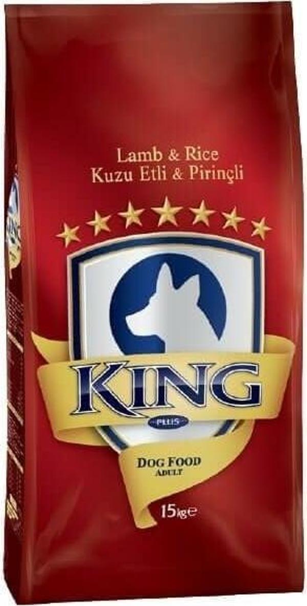King Kuzu Etli Yetişkin Köpek Maması 15 Kg - Image 1