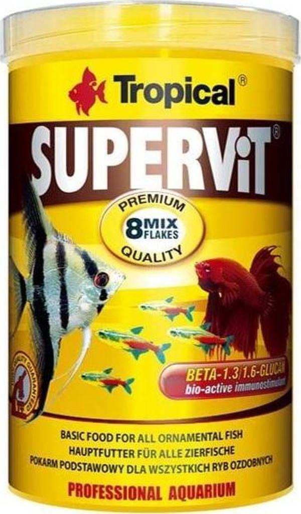 Tropical Süpervit Granulat Omnivor Granül Balık Yemi 100 Ml - Image 1