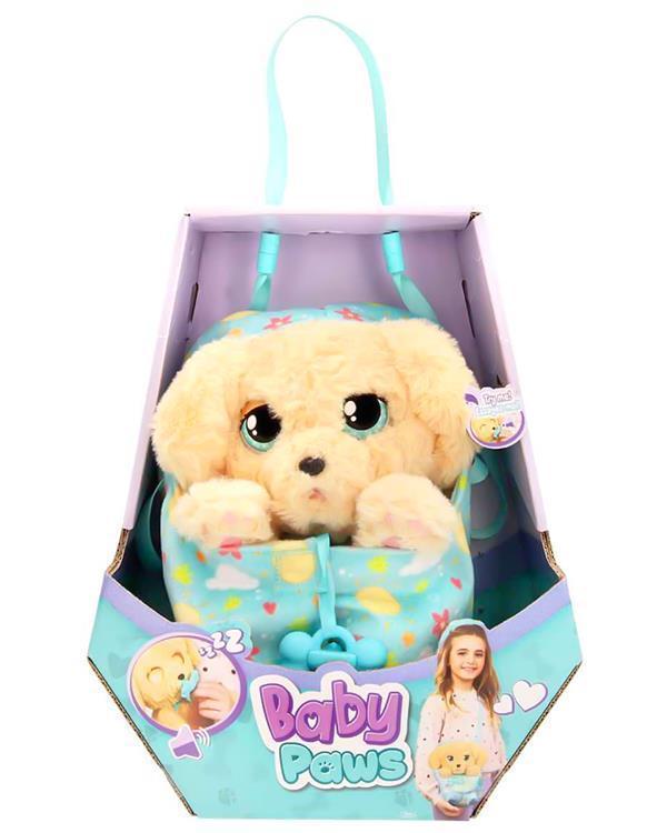 Baby Paws Sesli Yavru Köpek Pelüş Labrador Yeşil Çanta - Image 1