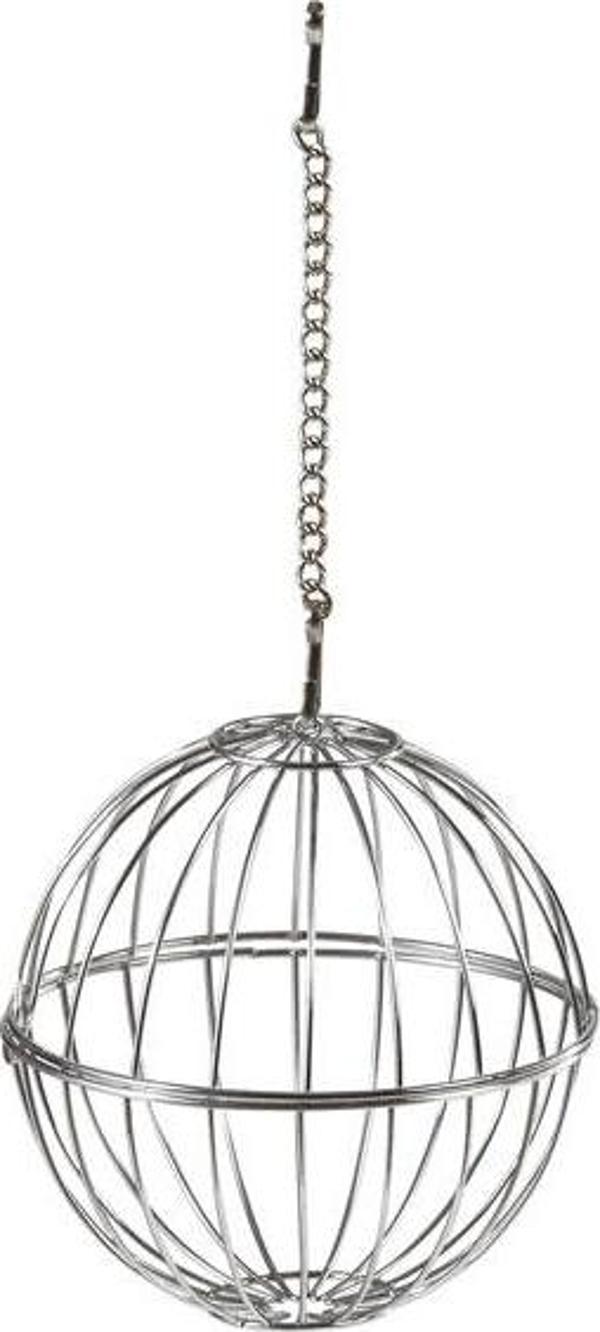 Metal Küre Şekili Hamster Yeşillik Kabı ø10 cm - Image 1