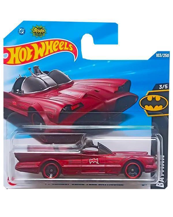 Hot Wheels Batman TV Series Serie Tele Batmobile HYY05 - Image 1