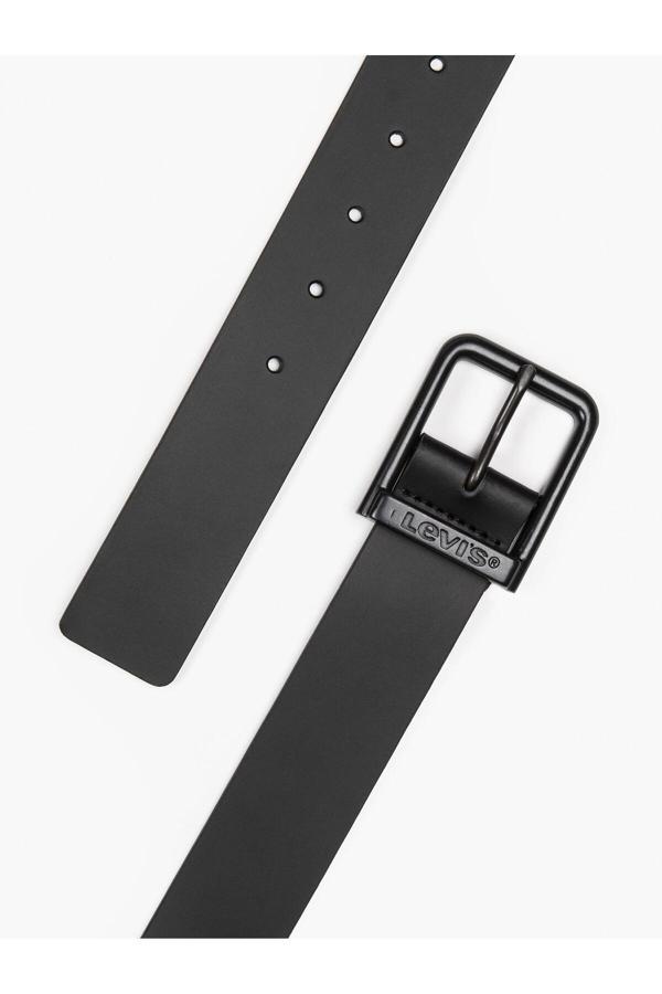 Levi's ERKEK SIĞIR DERİSİ SİYAH KEMER - 38019-0124 - Image 1