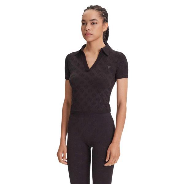 Guess Peony Kadın Siyah Aktif Top V5YP10Z3OA0-FJ8B - Image 1