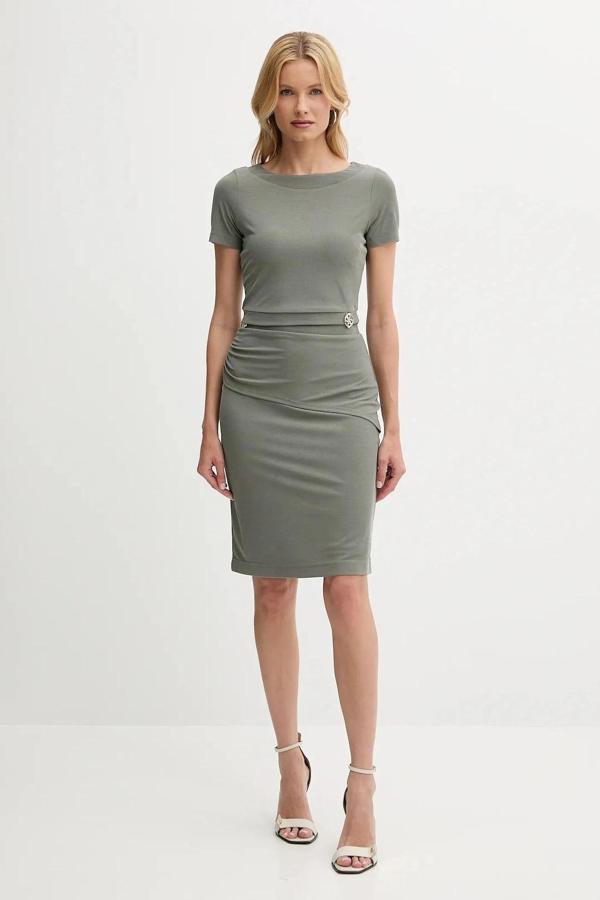 Guess Prisca Kadın Gri Modal Karışımlı Kalem Etek W5YD64KAQL2-G9L4 - Image 1