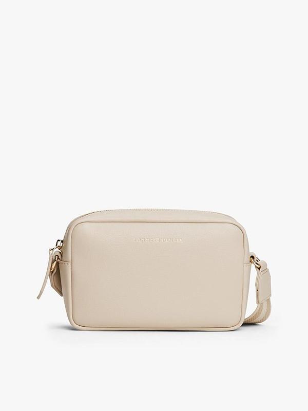 Tommy Hilfiger TH Logo Şeritli Kamera Kadın Çanta AW0AW17689ACI - Image 1