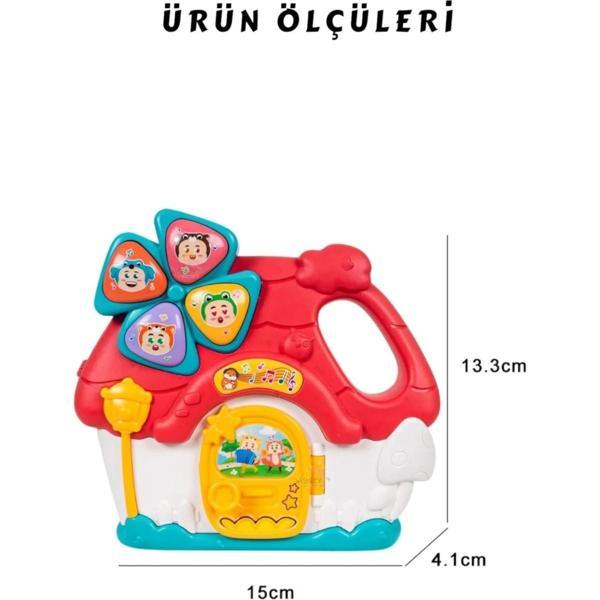 Işıklı ve Müzikli Ev Bebek Piyanosu - Image 1