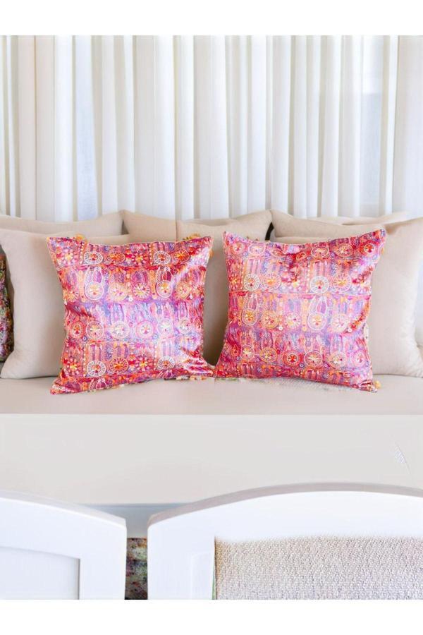 The Boho Home Decor Etnik Serisi - Düş Kapanı / 2' Li Kırlent Kılıf Takımı - Image 1