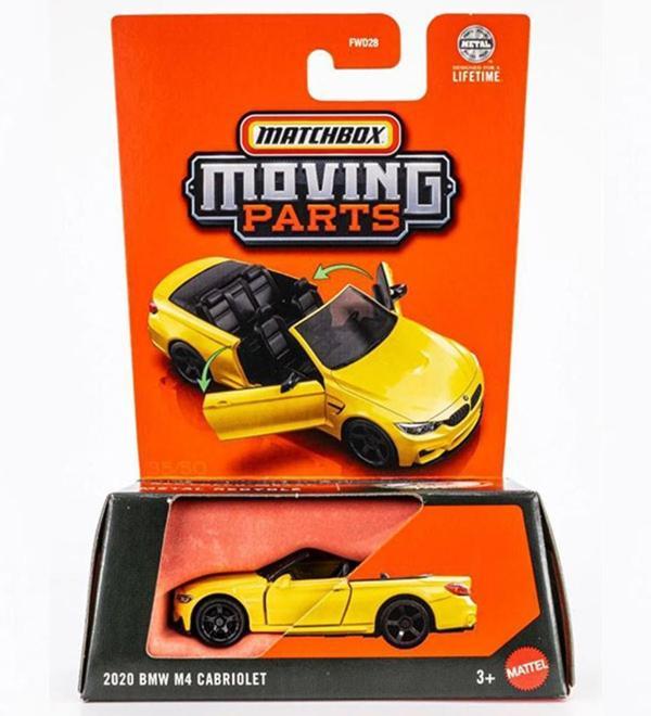 Matchbox 2025 1:64 Arabalar 2020 BMW M4 CABRIOLET JBW85 - Image 1