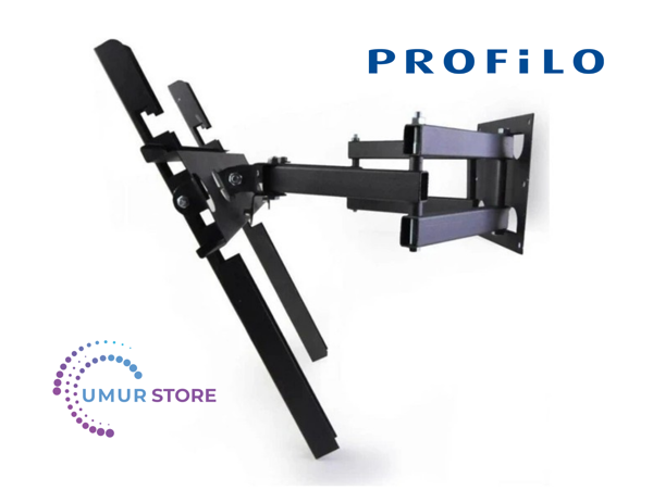 Profilo 55PA535ESG 55" 140 Ekran Uyumlu Lcd Led TV Çift Kollu Hareketli Duvar Askı Aparatı - Image 1