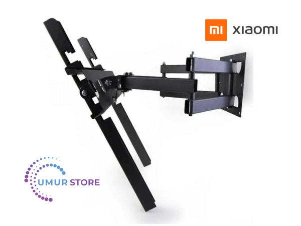 Xiaomi A 55 2026-4K Ultra HD Google Smart Uyumlu Lcd Led TV Çift Kollu Hareketli Duvar Askı Aparatı - Image 1