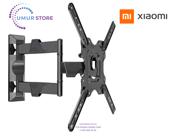 Xiaomi TV A Pro 55 2026-4K Ultra HD Google Smart Lcd Led TV Hareketli Duvar Askı Aparatı - Image 1