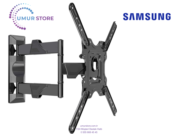 Samsung UE 55U8000 55inc 138 cm Uyumlu Lcd Led TV Hareketli Duvar Askı Aparatı - Image 1