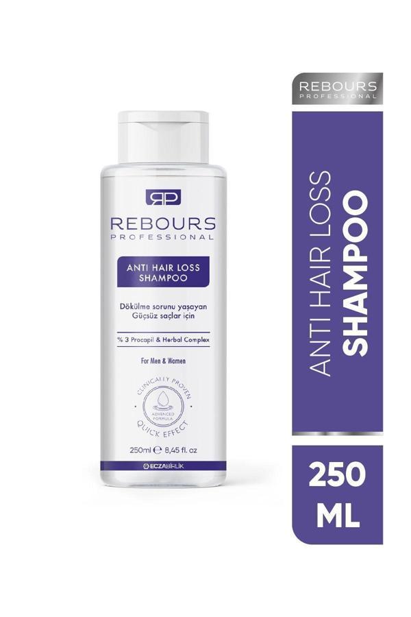 Rebours Professional Saç Dökülmelerine Karşı Anti Hair Loss Procapil Biberiye Suyu Biotin Saç Çıkarıcı Şampuan - Image 1