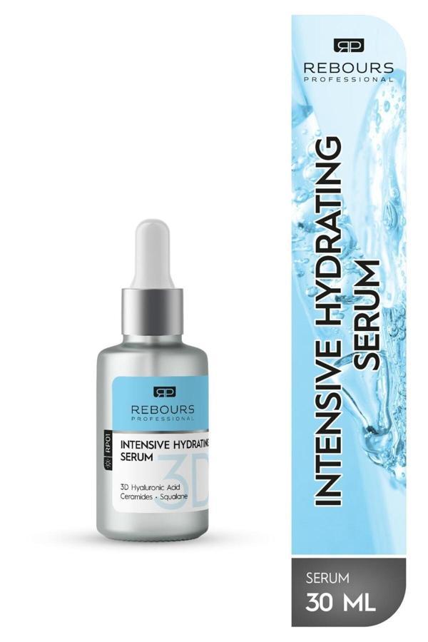 Rebours Professional Yoğun Nemlendirici Serumu 3D Hyaluronik Asit, Seramidler, Skualan 30 Ml - Image 1