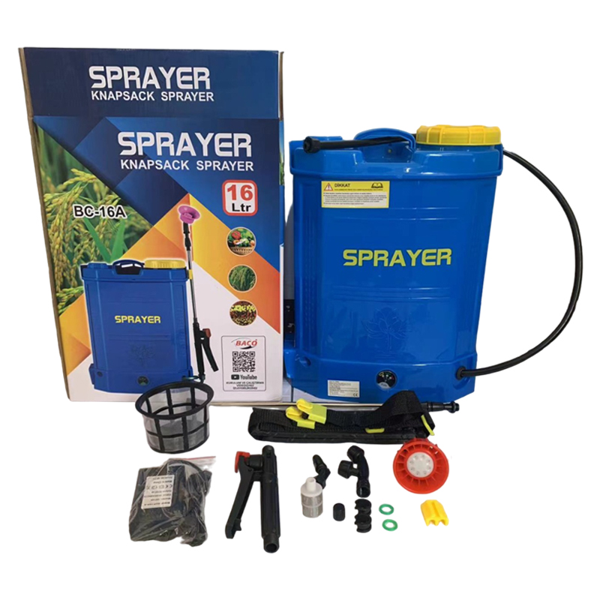 Sprayer BC-16A Akülü Şarjlı İlaçlama Pompası 16 Lt. Basınç Ayarlı - Image 1