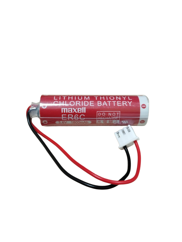 Maxell ER6C 3.6V AA Size 3 PIN Lithium Pil SOKETLİ - Image 1