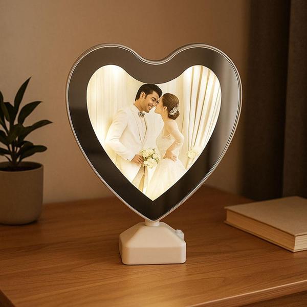 Led Işıklı Kalpli Sihirli Ayna - Image 1