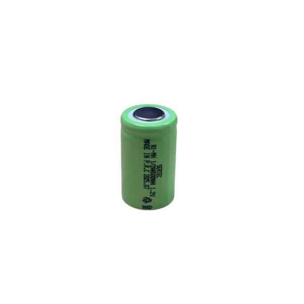 1.2V 500 Mah - 1/2AA - Ni-MH Şarjlı Pil - (Başsız / Flat Head) - Image 1