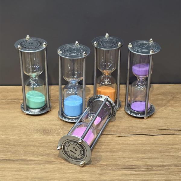 Metal 10 Dakikalık Kum Saati - Image 1