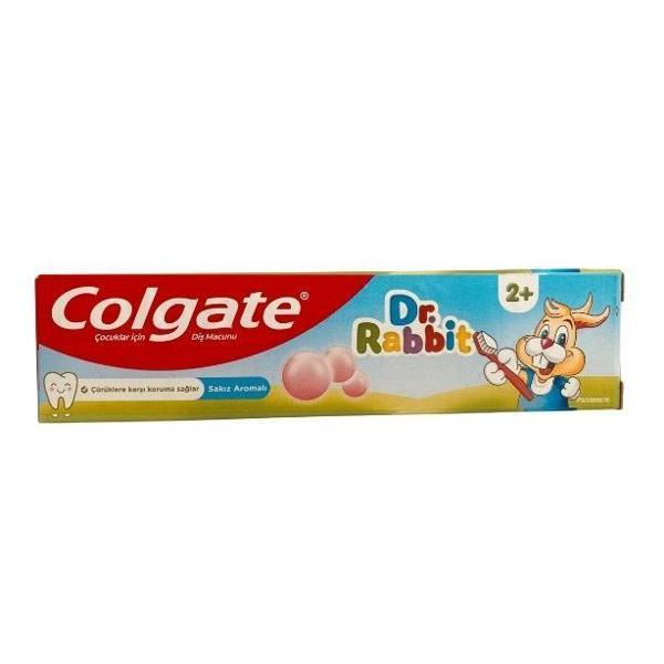Colgate Dr. Rabbit Çocuk Diş Macunu 2+ Sakız Aromalı 50 ml - Image 1