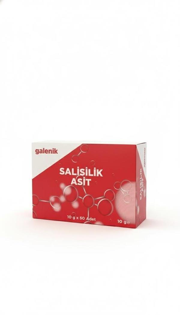 Galenik Salisilik Asit (Acıde Salıcylıque) 10 gr x 50 Adet - Image 1