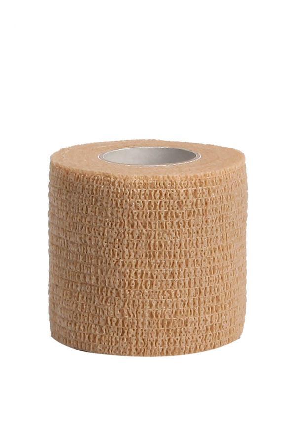 Kifidis Kendinden Yapışkanlı Elastik Bandaj Ten Rengi 5 cm x 450 cm - Image 1