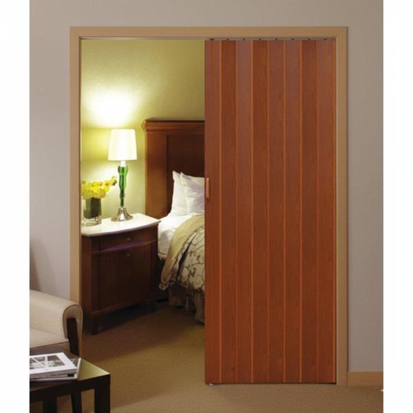 Katlanır Kapı Meşe 82x203 cm | Alan Tasarruflu Akordiyon Kapı – Şık, Dayanıklı ve Kolay Montaj - Image 1